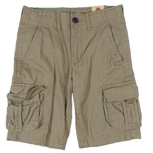 Urban Pipeline Ripstop Cargo Shorts Boys 8 Adjustable Waist Cotton Beige